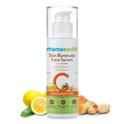 Mamaearth Skin Illuminate Face Serum Skin with Vitamin C & Turmeric