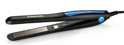 Nova Pro Shine NHS 841 Hair Straightener  (Blue)